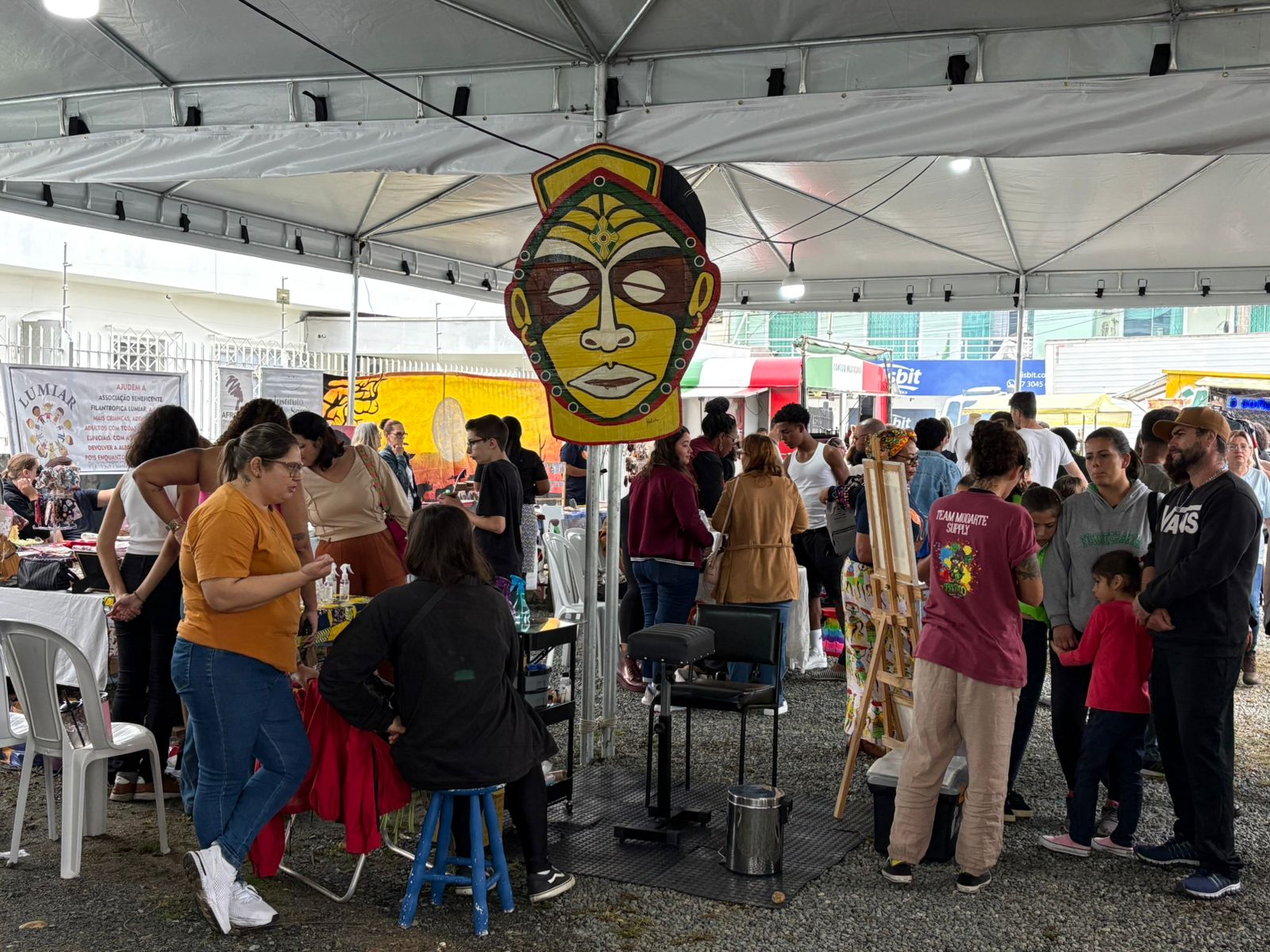 4ã Virada Afrocultural de Itajaí reúne centenas de pessoas