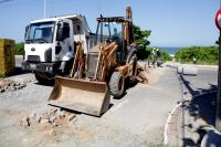 Rua Demétrio Izidoro Cardoso, na Praia Brava, ganha drenagem e pavimentação